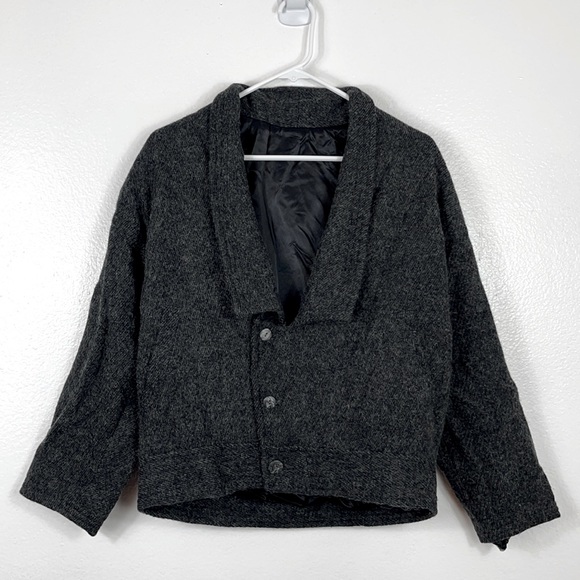 Araro Uomo Jackets & Blazers - Araro Uomo Wool Blend Short Coat Size Large
